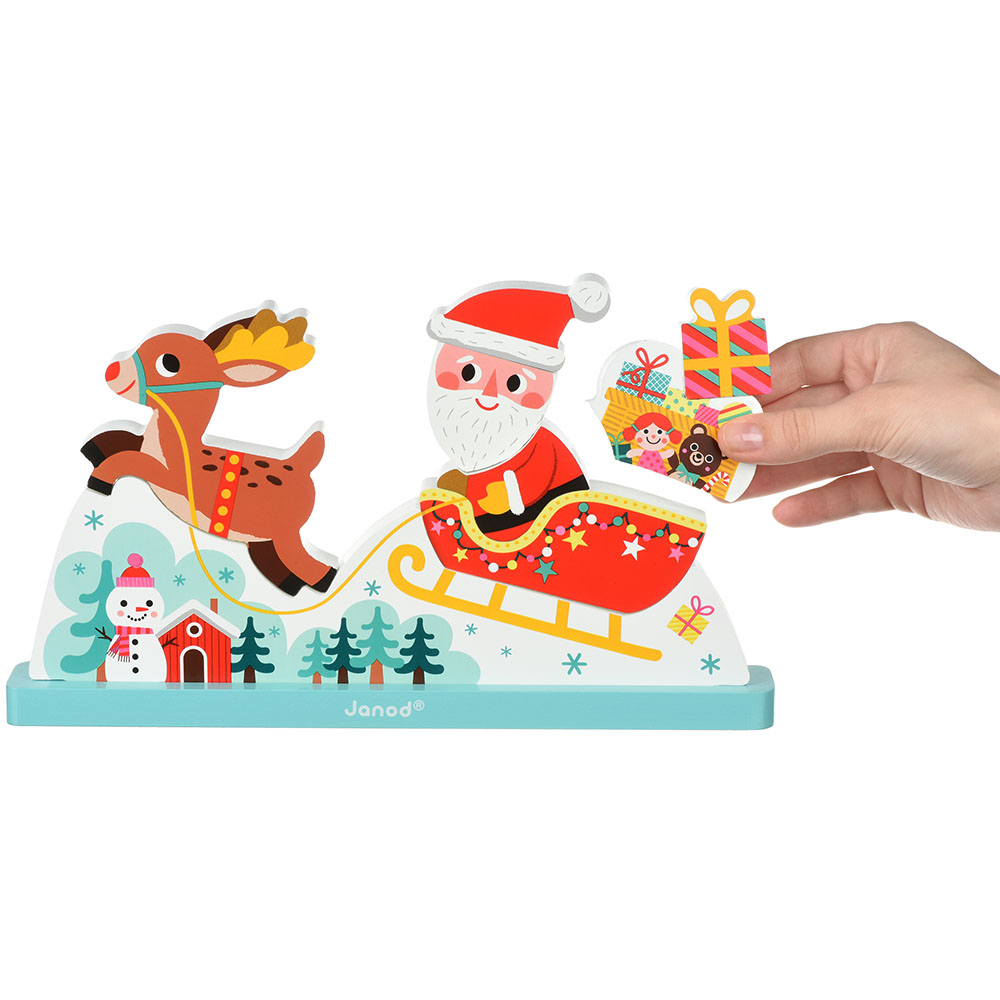 Пазл вертикальный JANOD Сани Санта Клауса (J08025) Пазл вертикальный JANOD Сани Санта Клауса (J08025) Для кого универсально