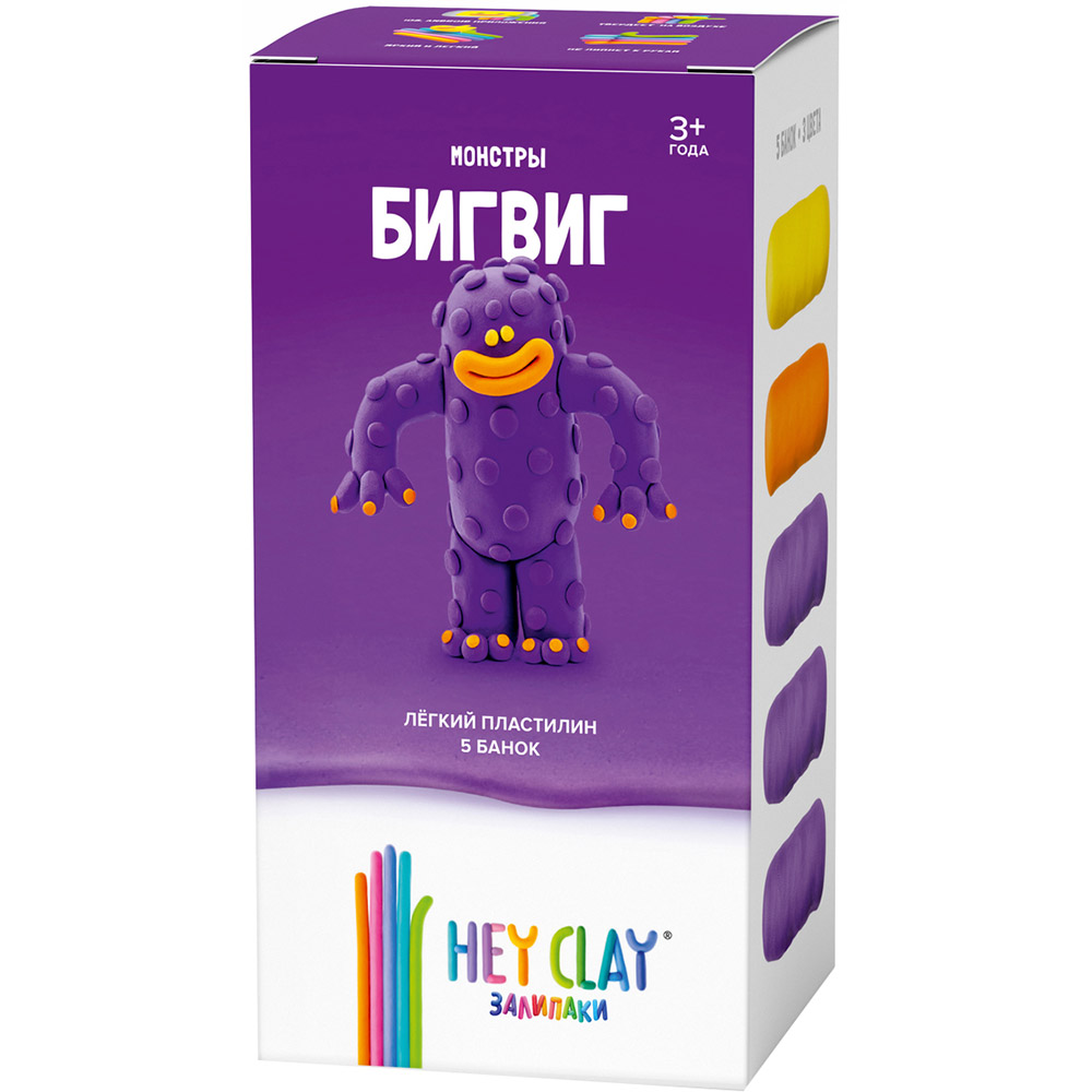 

Набор для лепки ЛІПАКА (с приложением) Claymate Бигвиг (MMN005), Набор для лепки (с приложением) Claymate Бигвиг