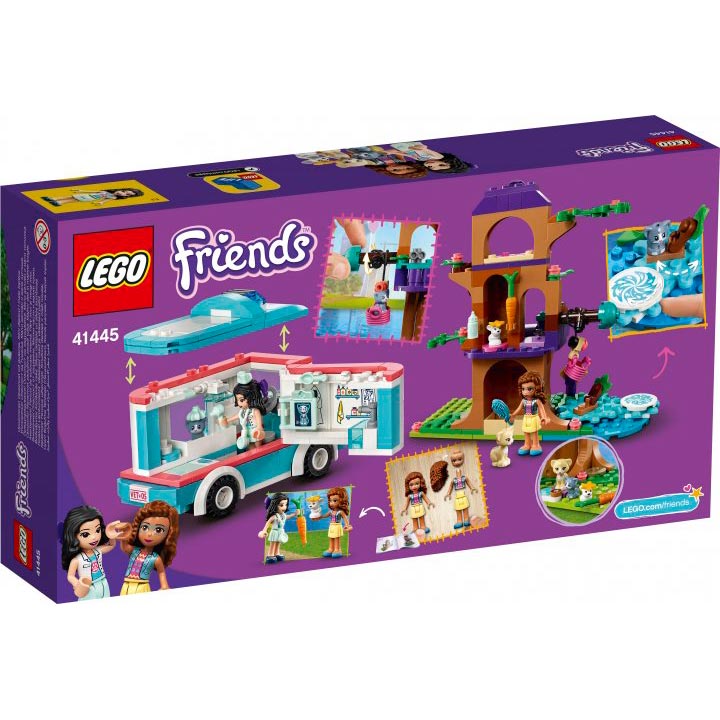 Конструктор LEGO Friends Машина скорой ветеринарной помощи 304 детали (41445) Тематика транспорт