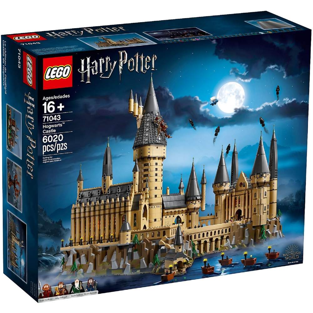 Конструктор LEGO Harry Potter Замок Хогвартс 6020 деталей (71043)