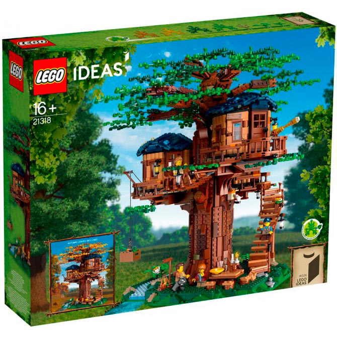 

Конструктор LEGO Ideas Дом на дереве 3036 деталей (21318), Конструктор Ideas Будиночок на дереві