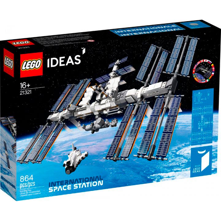 

Конструктор LEGO Ideas Международная Космическая Станция 864 деталей (21321), Конструктор Ideas Міжнародна космічна станція