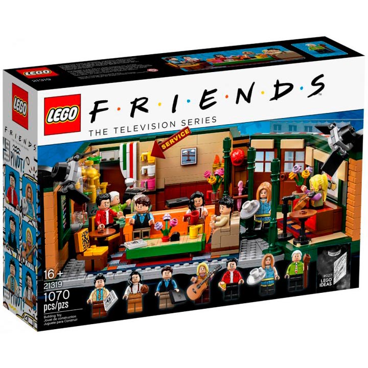 

Конструктор LEGO Ideas Центральная кофейня 1070 деталей (21319), Конструктор Ideas Центральна кав'ярня