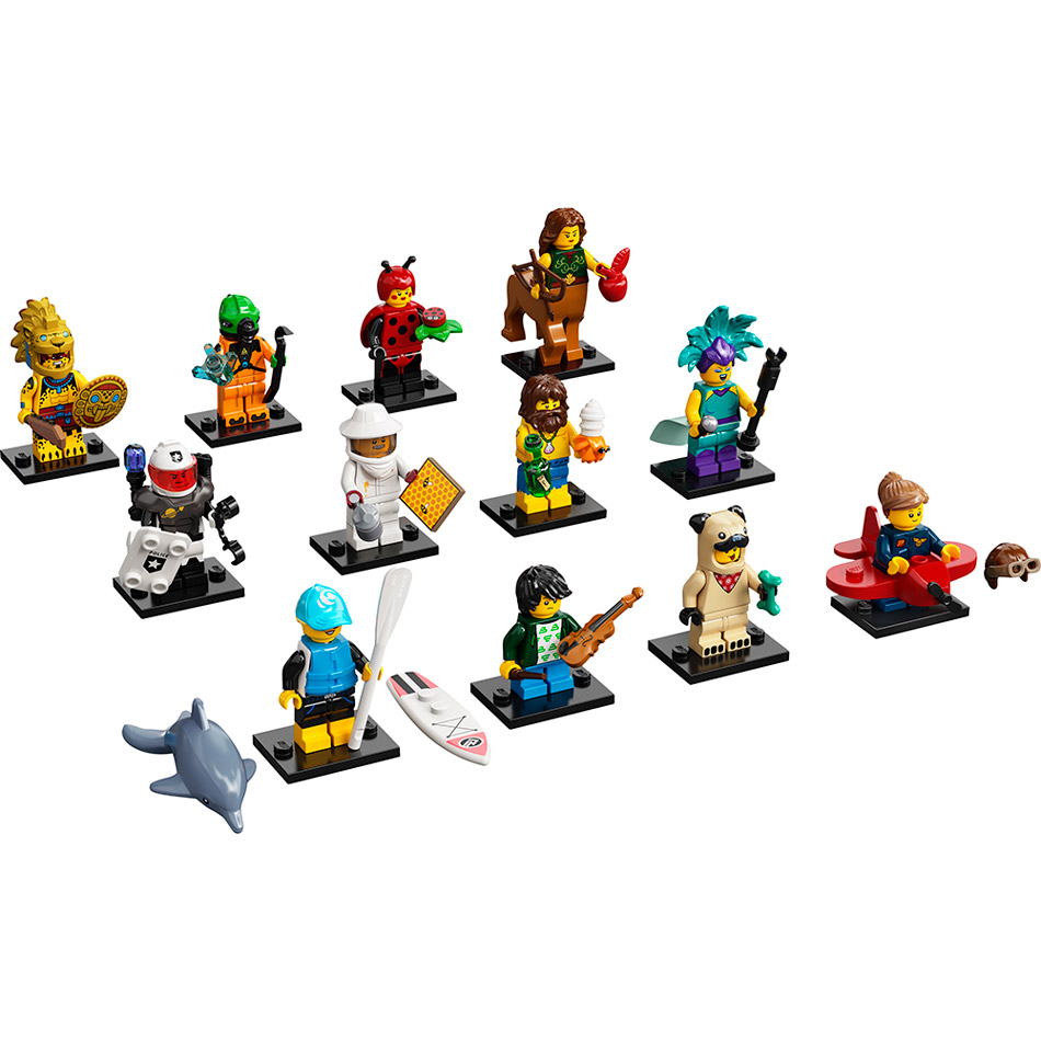 Конструктор LEGO Minifigures Серия 21 8 деталей (71029) Тип классический