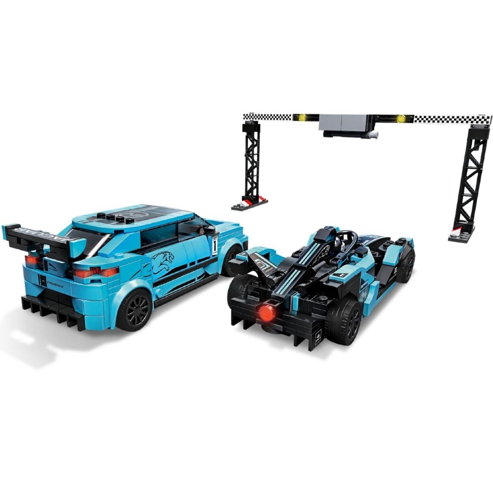 Конструктор LEGO Speed Champions Formula E Panasonic Jaguar GEN2 і I-PACE 565 деталей (76898) Тематика транспорт