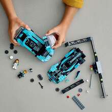 Конструктор LEGO Speed Champions Formula E Panasonic Jaguar GEN2 и I-PACE 565 деталей (76898)