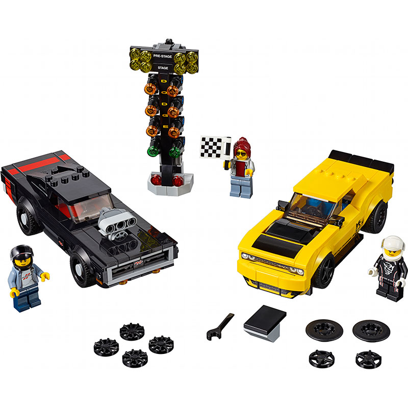 Конструктор LEGO Speed Champions Автомобілі 478 деталей (75893) Тип класичний