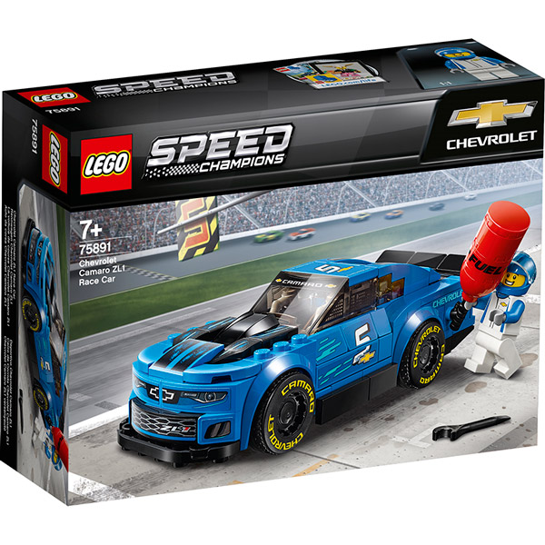 Конструктор LEGO Speed Champions Chevrolet Camaro ZL1 198 деталей (75891)