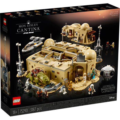 Конструктор LEGO Star Wars Кантіна Мос-Ейслі 3187 деталей (75290)