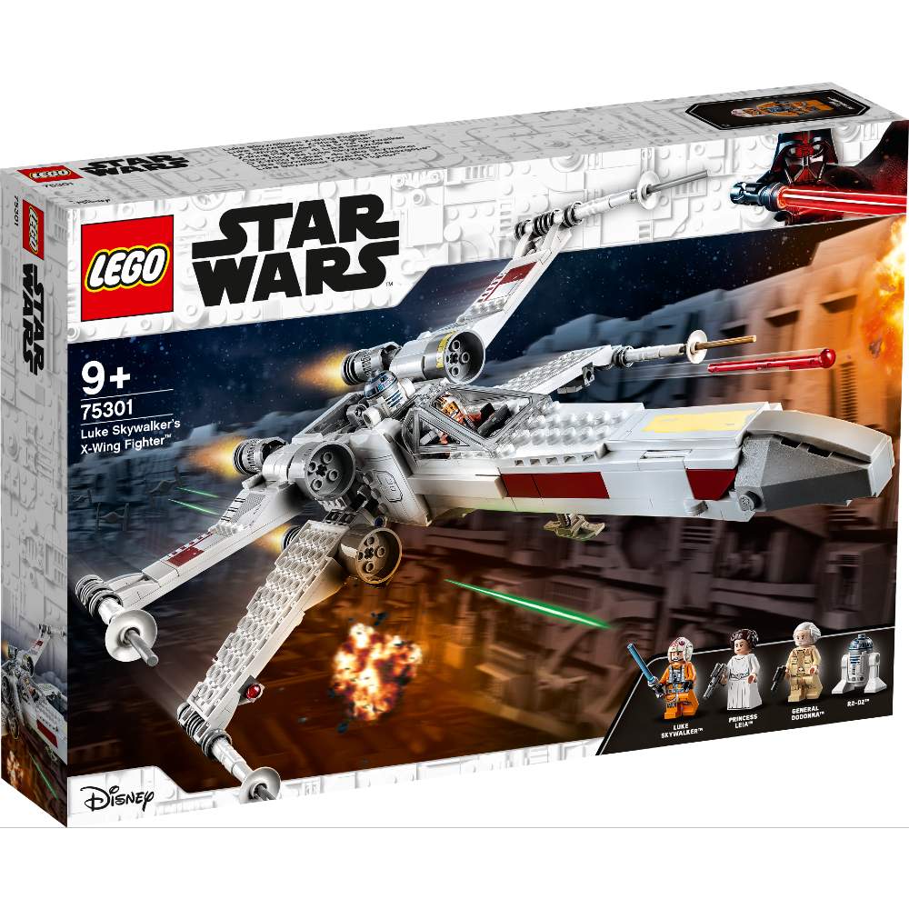 Конструктор LEGO Star Wars Винищувач X-wing Люка Скайвокера 474 детали (75301)