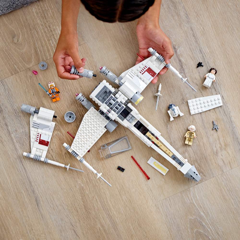 Конструктор LEGO Star Wars Винищувач X-wing Люка Скайвокера 474 детали (75301) Кріплення блок