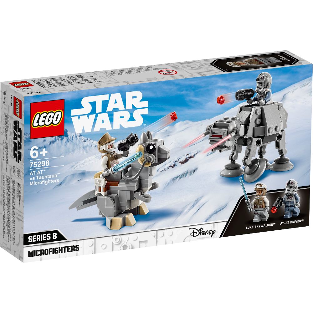 

Конструктор LEGO Star Wars Микрофайтеры: AT-AT против таунтауна 205 деталей (75298), Конструктор Star Wars Мікрофайтери