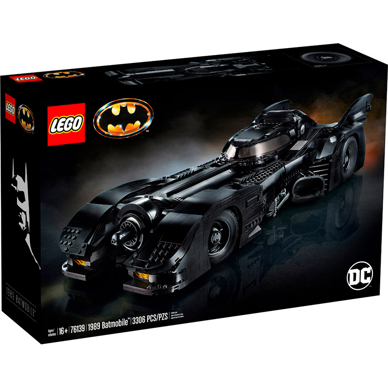 

Конструктор LEGO Super Heroes 1989 Batmobile 3306 деталей (76139), Конструктор Super Heroes 1989 Batmobile