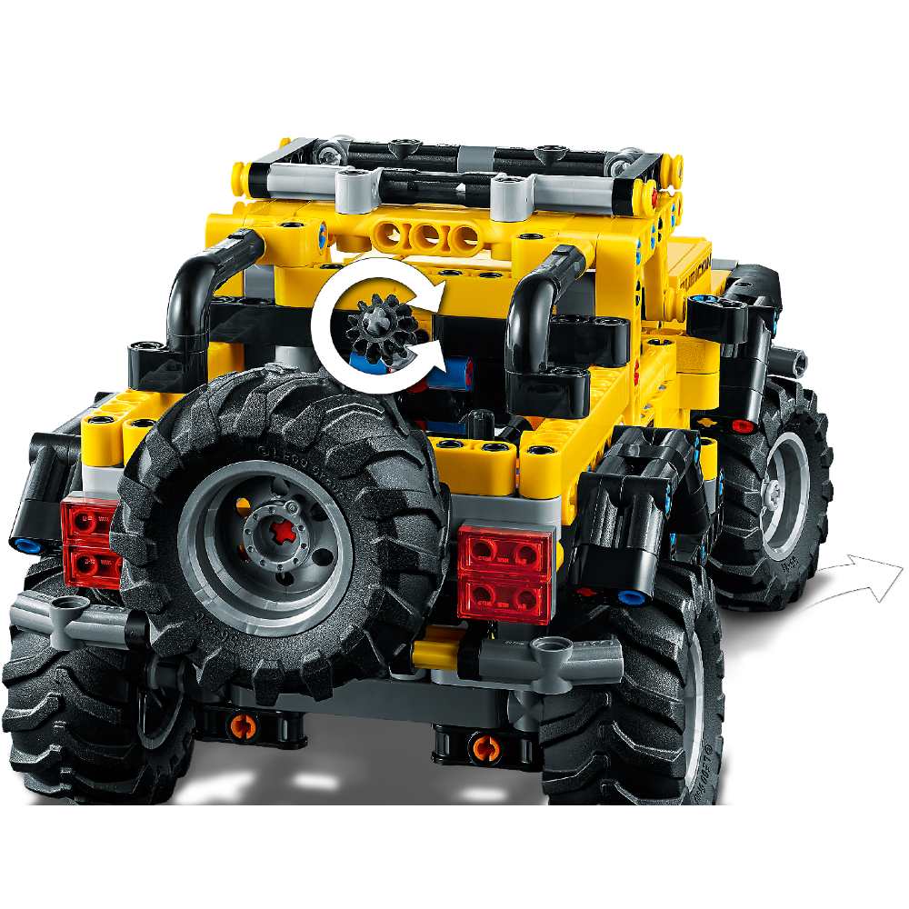 Конструктор LEGO Technic Jeep Wrangler 665 деталей (42122) Кріплення блок