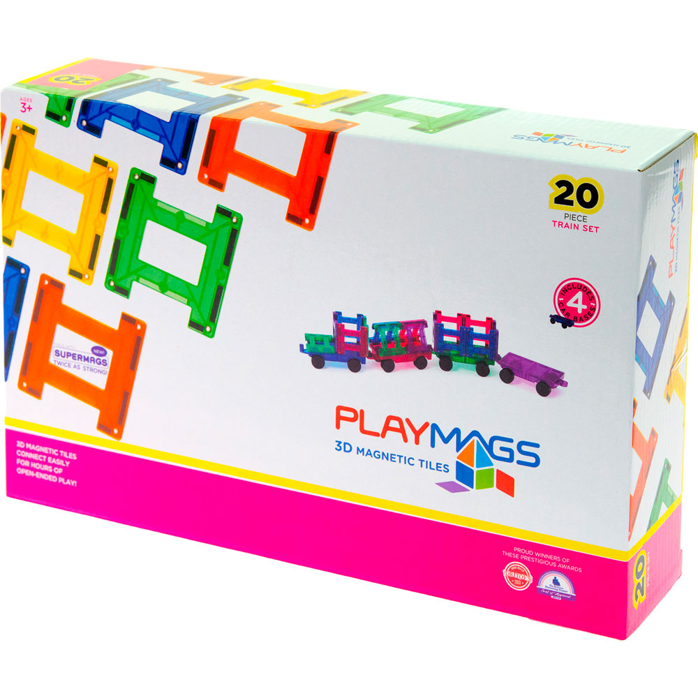 Конструктор MagPlayer Playmags магнитный набор 24 пр (PM155) Тип магнитные