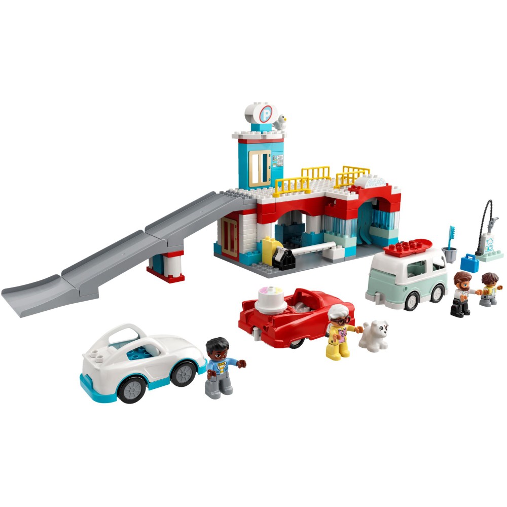 Конструктор LEGO DUPLO Гараж і автомийка 112 деталей (10948) Тип класичний