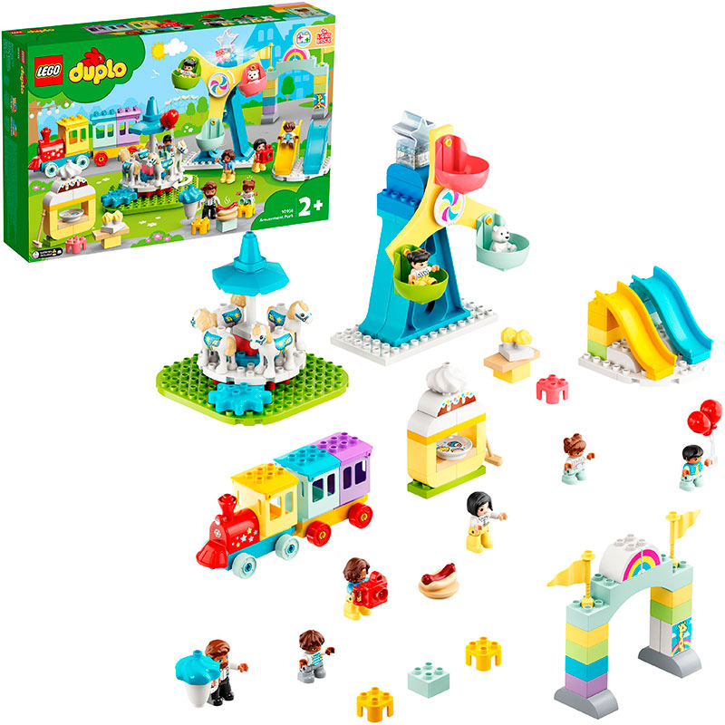 Конструктор LEGO DUPLO Парк розваг 95 деталей (10956)