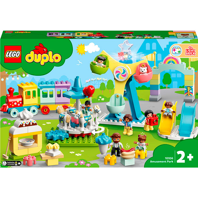 Конструктор LEGO DUPLO Парк розваг 95 деталей (10956) Тип класичний