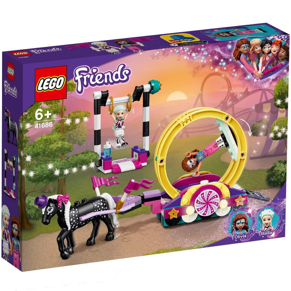 

Конструктор LEGO Friends Волшебная акробатика 223 детали (41686), Конструктор Friends Магічна акробатика 41686