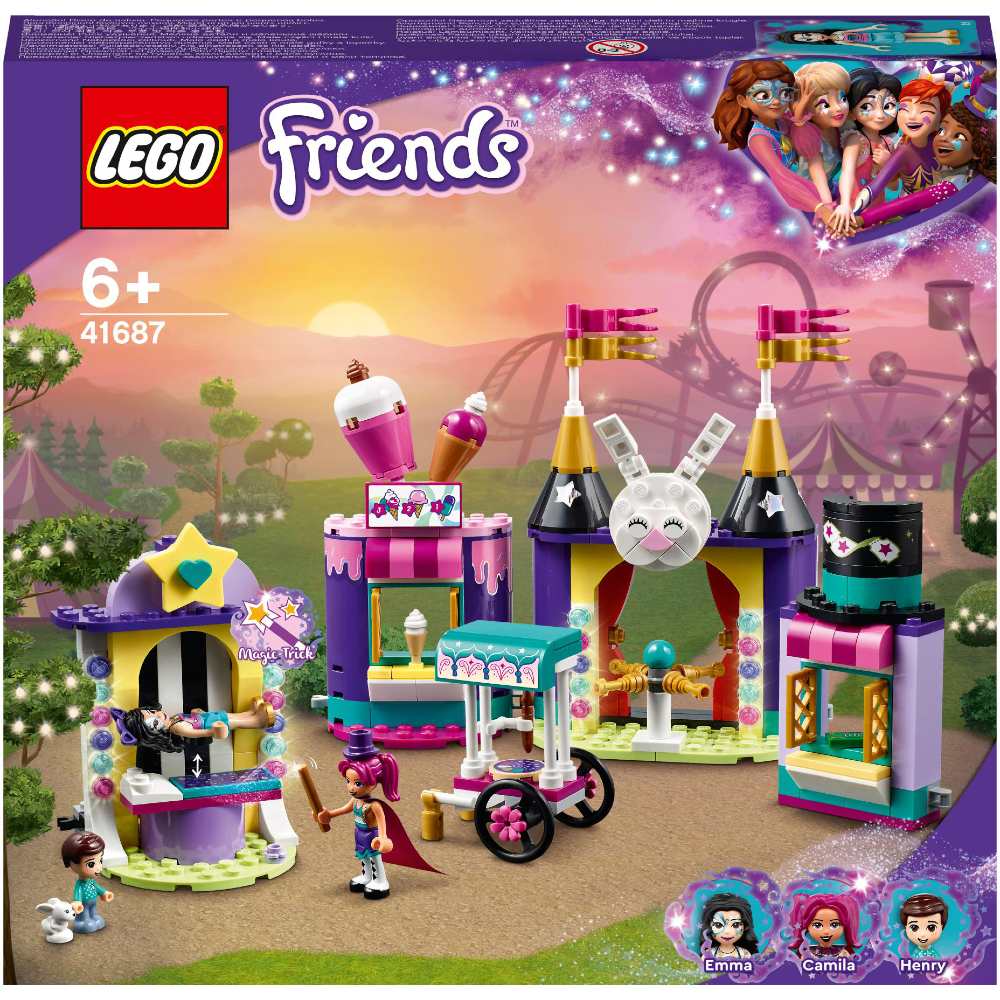 

Конструктор LEGO Friends Киоск на волшебной ярмарке 361 деталь (41687), Конструктор Friends Магічні ятки на ярмарку 41687