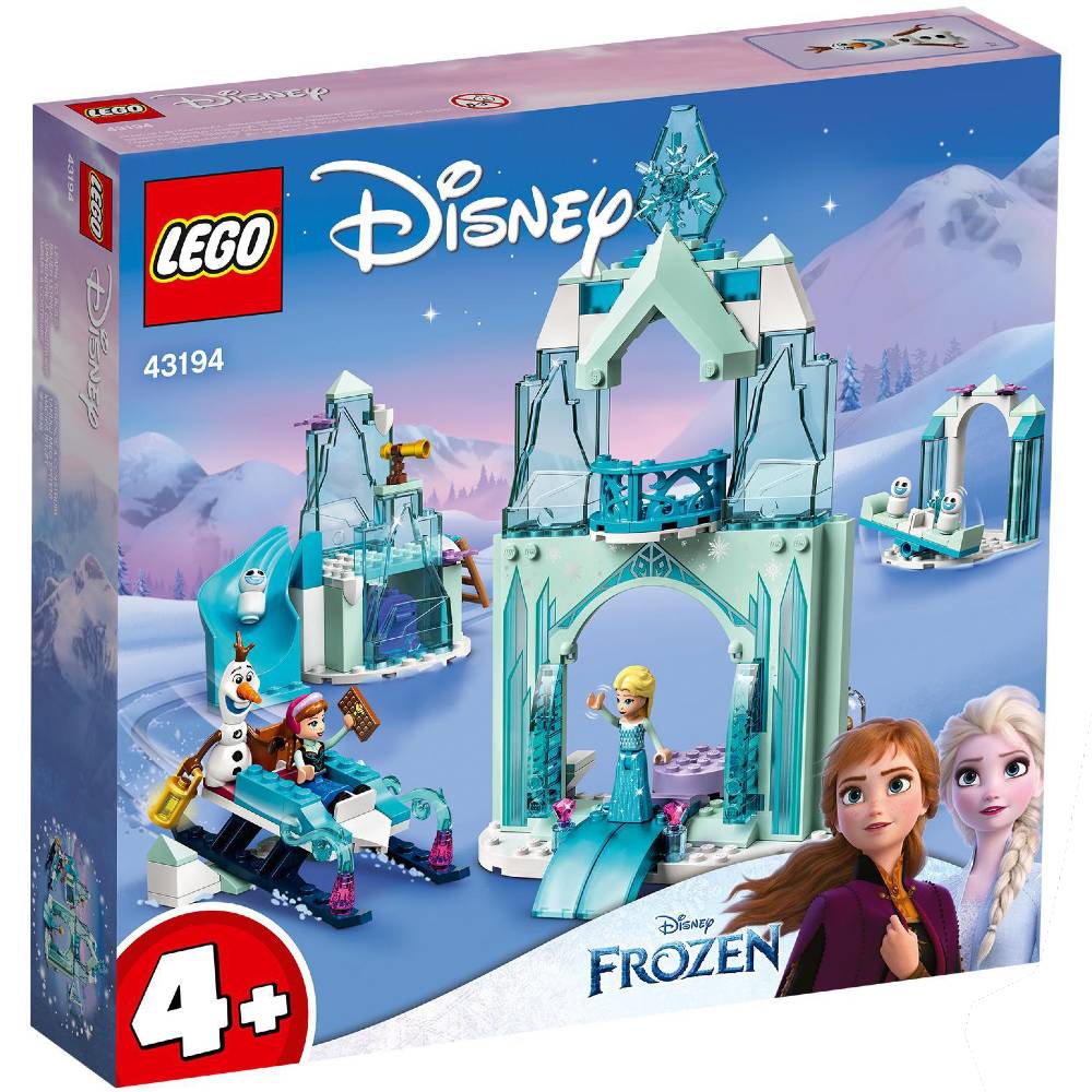 Конструктор LEGO Disney Крижана Чарівна країна Анни і Ельзи 154 деталі (43194)