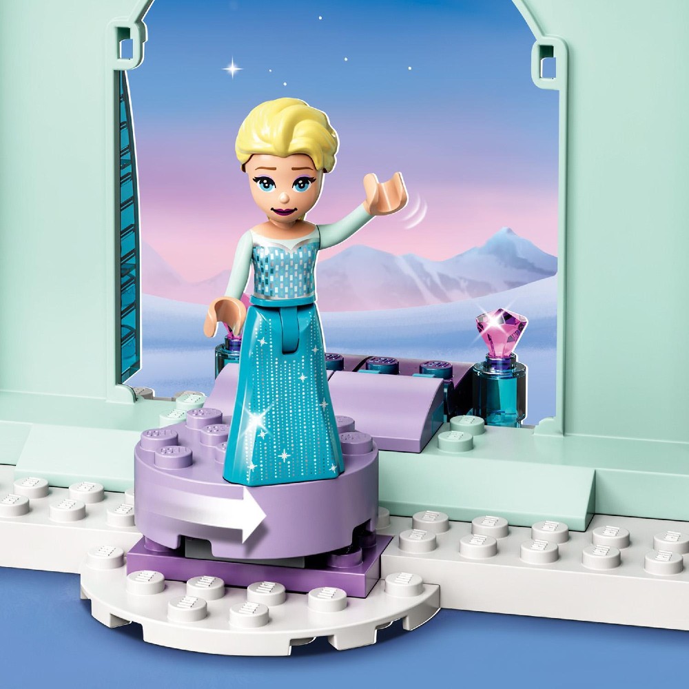 Конструктор LEGO Disney Ледяная волшебная страна Анны и Эльзы 154 детали (43194) Крепление блок