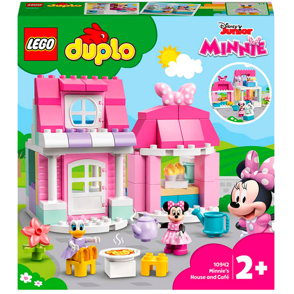 

Конструктор LEGO DUPLO Дом и кафе Минни 91 деталь (10942), Конструктор DUPLO Будинок і кафе Мінні 10942