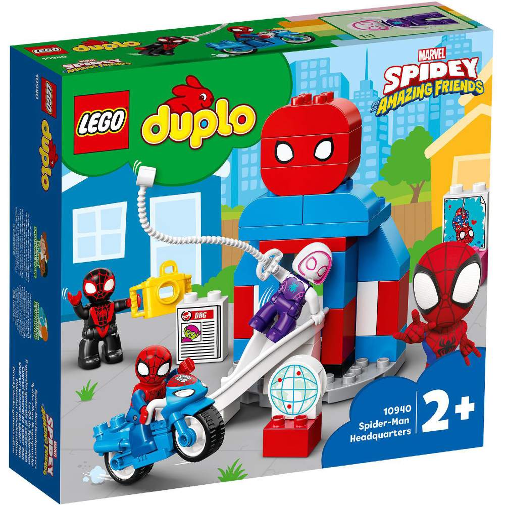 

Конструктор LEGO DUPLO Штаб-квартира Человека-паука 36 деталей (10940), Конструктор DUPLO Штаб-квартира