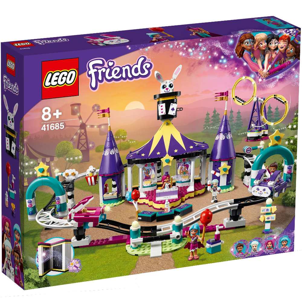 Конструктор LEGO Friends Магические американские горки на ярмарке 974 детали (41685)