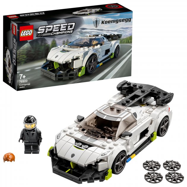 Конструктор LEGO Speed Champions Koenigsegg Jesko 280 деталей (76900) Тип классический