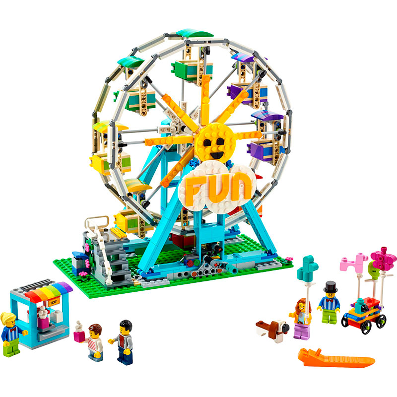 

Конструктор LEGO Creator Колесо обозрения 1002 детали (31119), Конструктор Creator Оглядове колесо 31119
