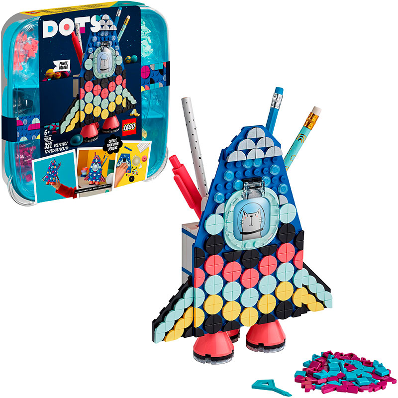 

Конструктор LEGO DOTS Подставка для карандашей 321 деталь (41936), Конструктор DOTS 41936 Підставка для