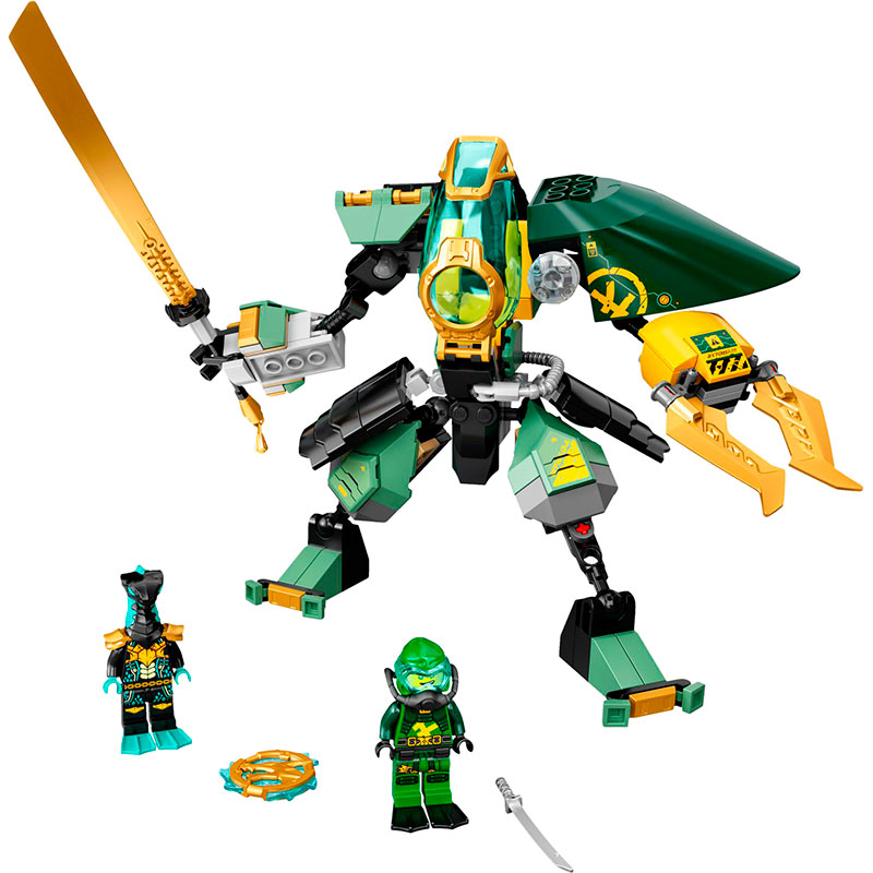 

Конструктор LEGO Ninjago Водный робот Ллойда 228 деталей (71750), Конструктор Ninjago Гідроробот Ллойда 71750