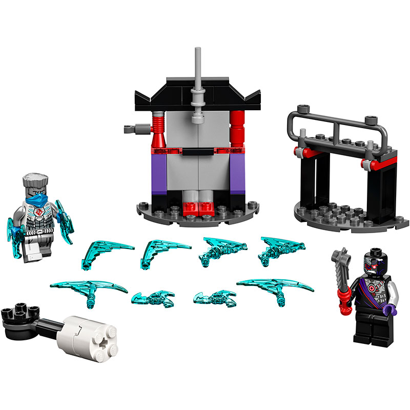 

Конструктор LEGO Ninjago Грандиозная битва: Зейн против Ниндроида 57 деталей (71731), Конструктор Ninjago Грандіозна битва