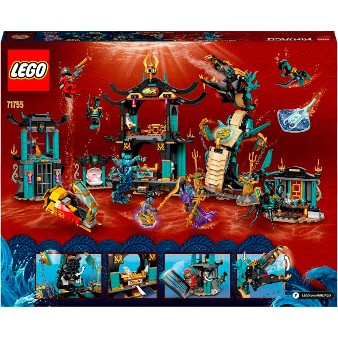 Фото Конструктор LEGO NINJAGO Храм Бескрайнего моря (71755)