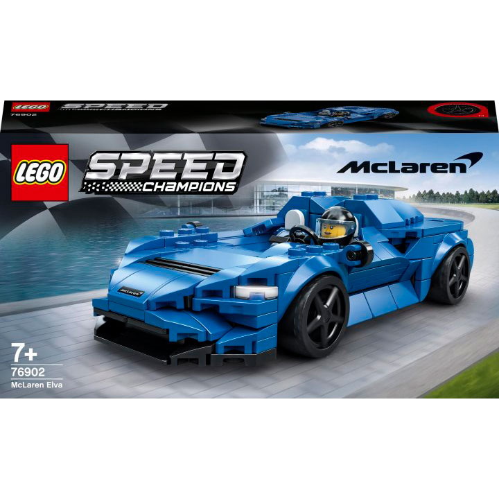 

Конструктор LEGO Speed Champions McLaren Elva (76902), Конструктор Speed Champions McLaren Elva 76902