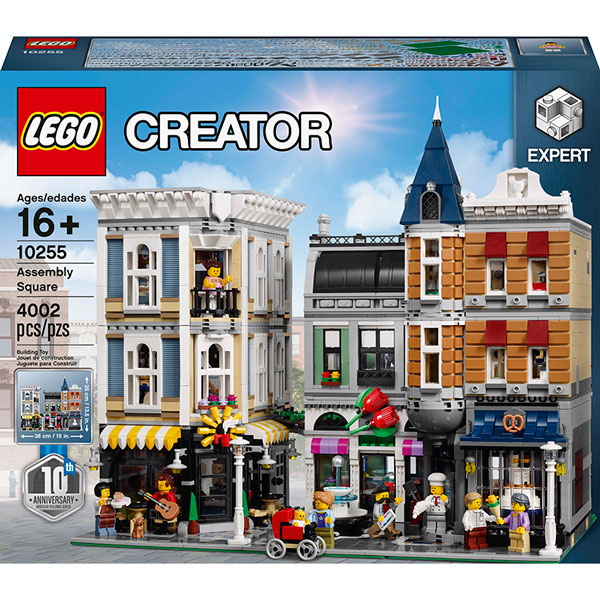 

Конструктор LEGO Creator Expert Городская площадь 4002 детали (10255), Конструктор Creator Майдан зібрань 10255