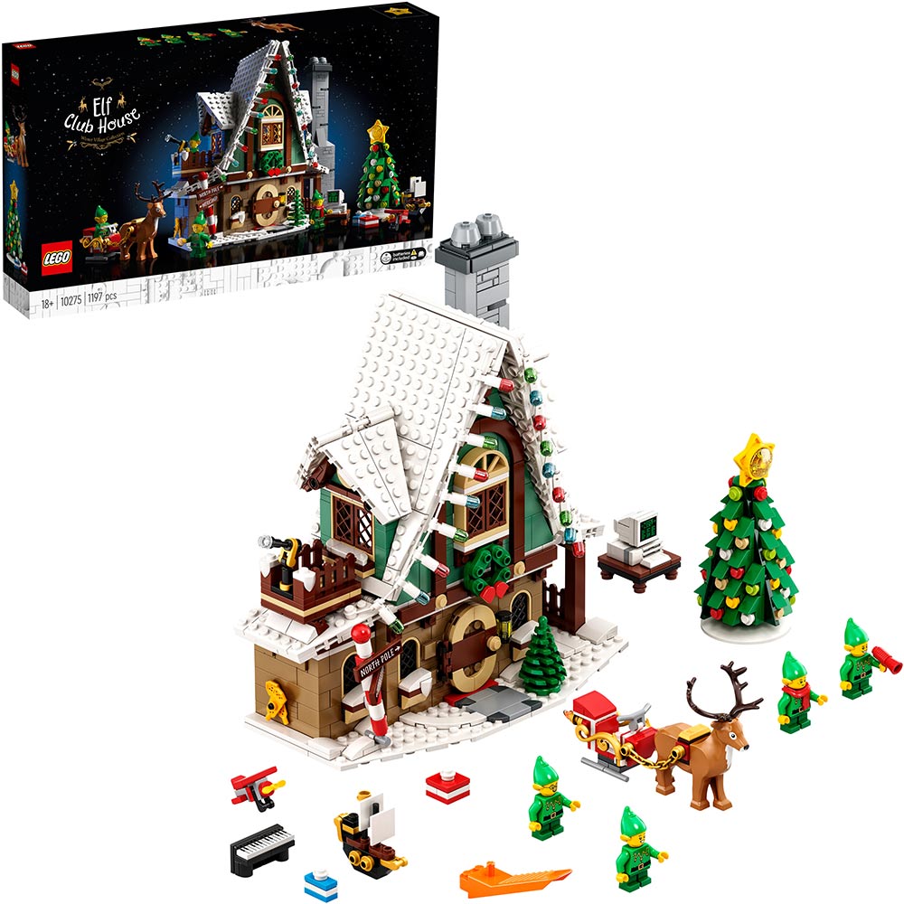 Заказать Конструктор LEGO Creator Expert Домик эльфов 1197 деталей (10275)