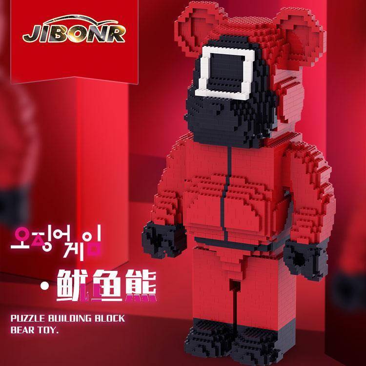 Конструктор JIBONR Игра в кальмара 001-9 (JB-001-9) Для кого универсально