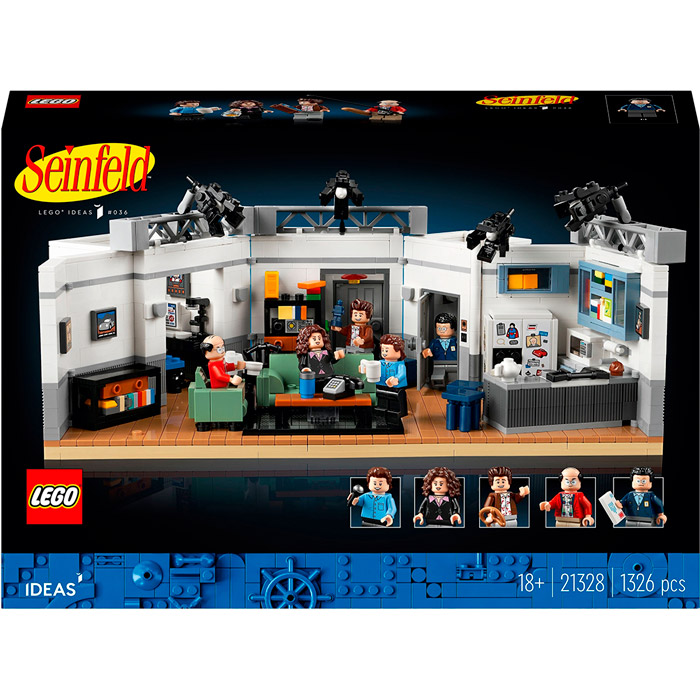 

Конструктор LEGO Ideas Сайнфелд 1326 эл (21328), Конструктор Ideas Сайнфелд 21328