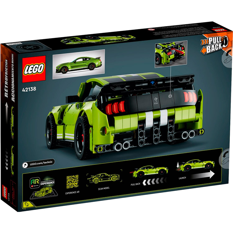 В интернет магазине Конструктор LEGO Technic Ford Mustang Shelby GT 544 эл (42138)