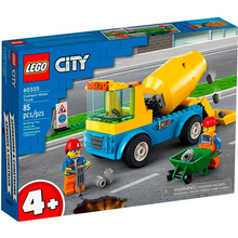 Конструктор LEGO City Грузовик-бетоносмеситель 85 эл (60325)