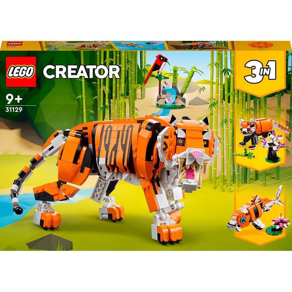 Конструктор LEGO Creator Величественный тигр 755 деталей (31129)