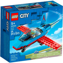 Конструктор LEGO City Каскадерский самолет 59 эл (60323)