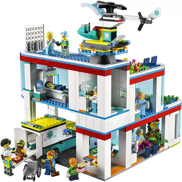 Конструктор LEGO City Больница 816 эл (60330) Тип классический