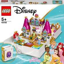 Конструктор LEGO Disney Princess Книга сказочных приключений Ариэль, Белль, Золушки и Тианы 130 деталей (43193)