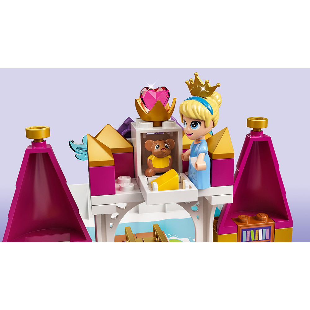 Замовити Конструктор LEGO Disney Princess Книга казкових пригод Аріель, Белль, Попелюшки та Тіани 130 деталей (43193)