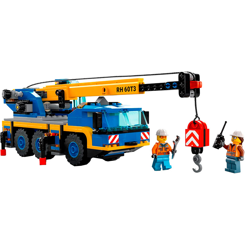 Конструктор LEGO City Передвижной кран 340 эл (60324) Тип классический