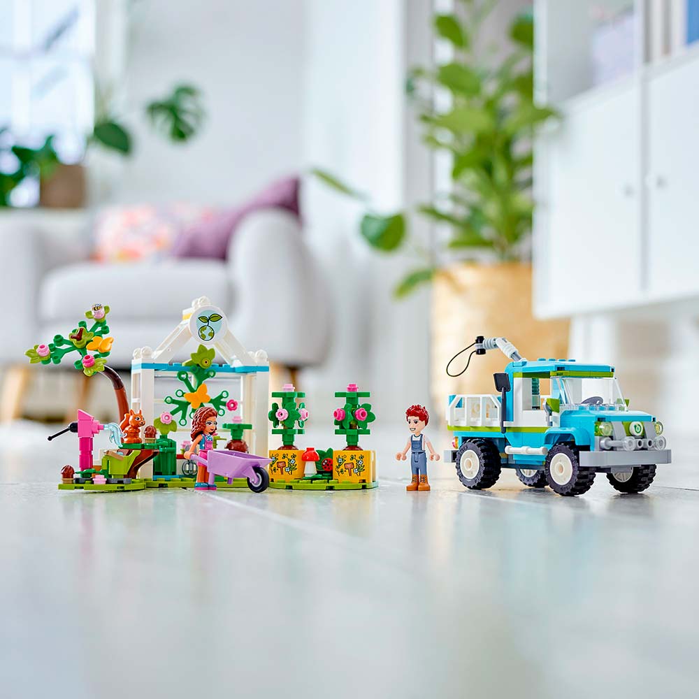 Конструктор LEGO Friends Машина для посадки деревьев 336 деталей (41707) Крепление блок