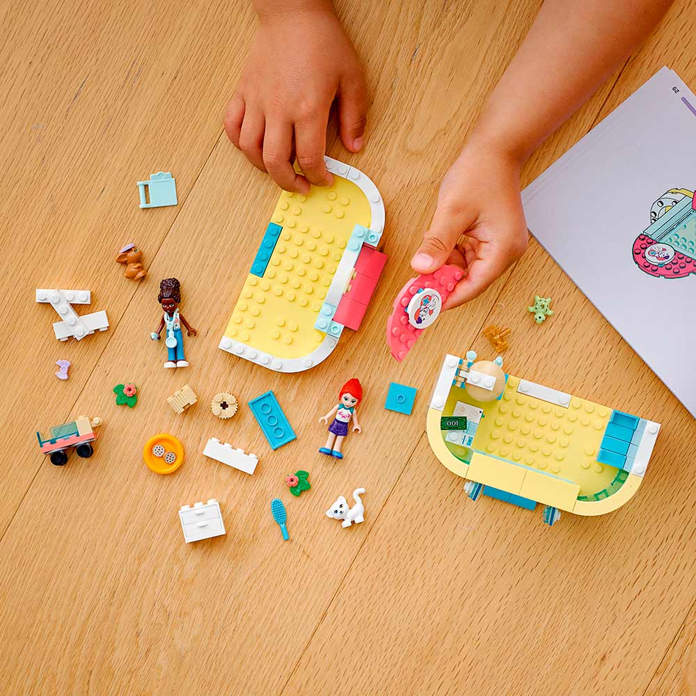Конструктор LEGO Friends Клиника для домашних животных 111 деталей (41695) Крепление блок